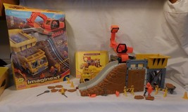 Imaginext Construction Site in Box with Dump Truck &amp; Action Figure + Acc... - $23.77