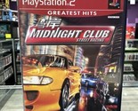 Midnight Club: Street Racing (Sony PlayStation 2, 2000) PS2 Tested! - $8.75