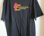 Men&#39;s Collectible Cocksure Brand Black Tee Shirt Size XL  - $19.80