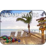 Cayman Islands with Pier Photo Fridge Magnet - $8.99