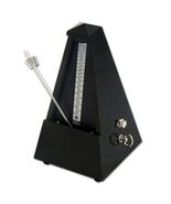 Wittner Bell Wood Key Wound Metronome Black 816m - New - Free Extended W... - $162.86