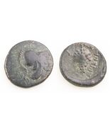 338-300 BC Lokris Opuntia AE14 Greek Coin Athena Grape Cluster SngCOP-68 - €151,78 EUR