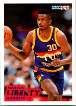 1993-94 Fleer Marcus Liberty #52 Denver Nuggets ROOKIE RC - $1.77