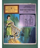 Samuel Lives in God&quot;s House Show&#39;N Tell Picturesound Program Record &amp;  Film - $17.57 CAD