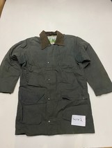 STYLTEX Vintage Used Wax Jacket in Green S Small Armpit/armpit 22&quot; (wx2) - £28.12 GBP