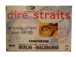 Dire Straits Concert Poster The Berlin 1992 - $88.40