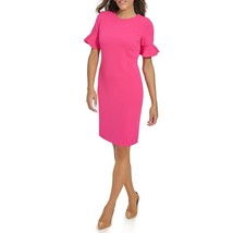 New Calvin Klein Pink Career Sheath Dress Size 14 W Women $129 - £54.66 GBP