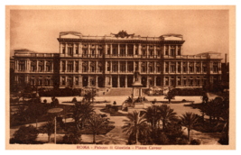 Rome Palace of Justice Piazza Cavour Postcard Unposted - £3.82 GBP
