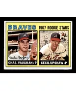 1967 Topps #179 Cecil Upshaw/Charles Vaughan Rookie Stars VG/VGEX - €6,64 EUR