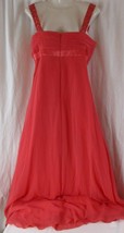 davids bridal bridesmaid dress Size 10 Coral Reef F14006 - $27.71