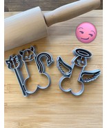 Angel &amp; Devil Penis 2 Pack Cookie Cutter Set - $4.99+