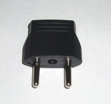 4 Pack USA US Flat to EURO EU Round Pin Adapter Changer Plug - £7.78 GBP