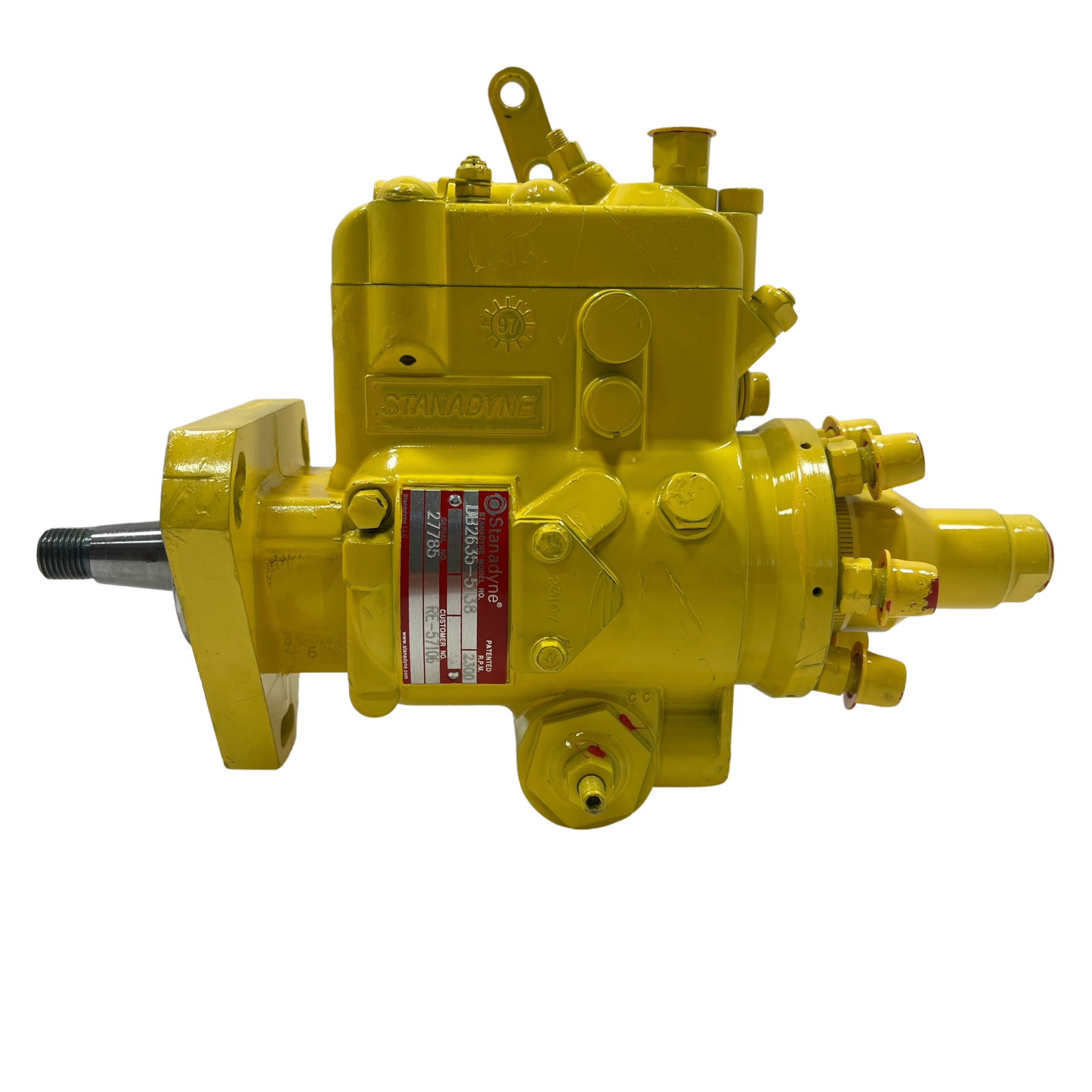 Stanadyne Injection Pump fits John Deere 6359T 710C Backhoe Engine ...