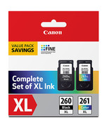 Canon 3706C005 PG-260 XL / CLI-261 XL VALUE PACK - $230.39 CAD