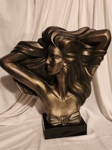 Austin Productions Female Bust Sculpture &quot;The Model&quot; Alexsander Danel - $148.01