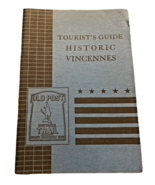 Historic Vincennes Tourists Guide Old Post Trail Booklet Pamphlet Vintag... - $253.20 MXN
