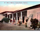 Home Of Ramona Camulos Rancho California CA UNP DB Postcard U17 - £2.14 GBP