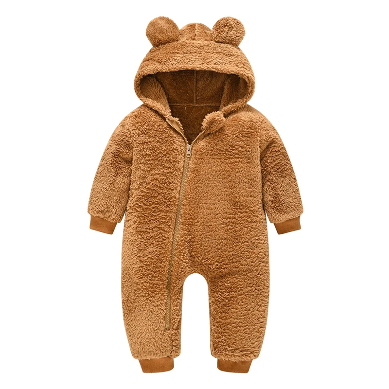 House Home Cute Plush Bear Baby Rompers Toddler Girl Overall Jumpsuit Spring Aut - £34.76 GBP