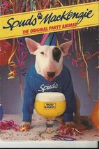 Spuds Spud Mackenzie Bud Budweiser Beer Poster Print on Metal Sign 12x8in Y - €21,35 EUR