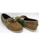 ADULT MENS sz7 THOM McAN MONTROSE FULL LACE UP CASUAL TAN SHOES BOAT SHO... - $175.28 MXN