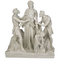 Jesus Christ Is Stripped Sculpture Relief Plaque # 10 - $1,187.01