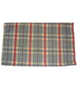 Ralph Lauren Boathouse Plaid 1 Standard Pillowcases Blue Red White Cotto... - $271.09 MXN