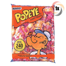 1x Bag Alberts Popeye Fruit Chews Assorted Flavors | 240 Candies Per Bag - £13.06 GBP