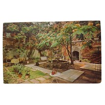Postcard Typical French Quarter Patio 615 Chartres Street LA Chrome Unposted - £5.44 GBP