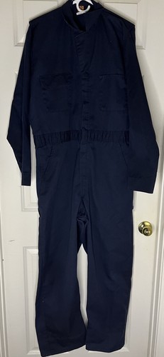 VTG 70s Big Ben FedEx Coveralls Aircraft Line MX Mechanic Workwear 44 Sh... - $100.00