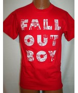 FALL OUT BOY Red Anniversary T-SHIRT Small Emo Punk Rock PETE WENTZ FOB - £14.79 GBP