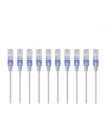 Monoprice 29438 MONOPRICE CAT6A 2FT WHITE 10-PK PATCH CABLE_ UTP_ 30AWG_... - $43.75