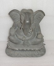 10&quot; HINDU GOD GANESH MARBLE STATUE FIGURINE SCULPTURE COLLECTIBLE RELIGH... - $571.33