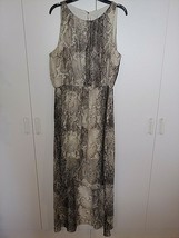 J. Taylor Ladies Sheer Lined DRESS-12-POLYESTER-LONGER Back UNLINED-SNAKESKIN - £6.07 GBP