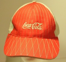 Coca Cola Hat Cap Red and White Adjustable strap BA1 - $12.86