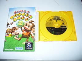 Super Monkey Ball 2 (Nintendo GameCube, 2002) Disc &amp; Manual 1a - £15.71 GBP
