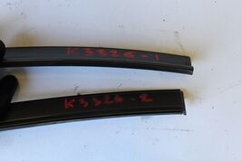 2004-2007 BMW 530i E60 ROOF TOP RACK MOLDING TRIM PAIR L/R K3326 image 2