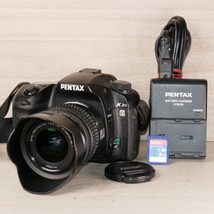 Pentax K20D 14MP Dslr With 18-55mm Lens *GOOD/TESTED* Shutter 18,705 W 8GB Sd - £103.56 GBP