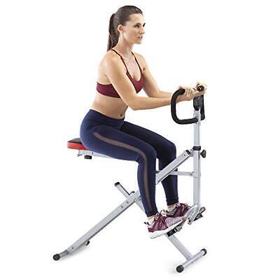 Marcy Squat Rider Machine for Glutes and Quads Workout XJ-6334 Silver & Black - $246.26