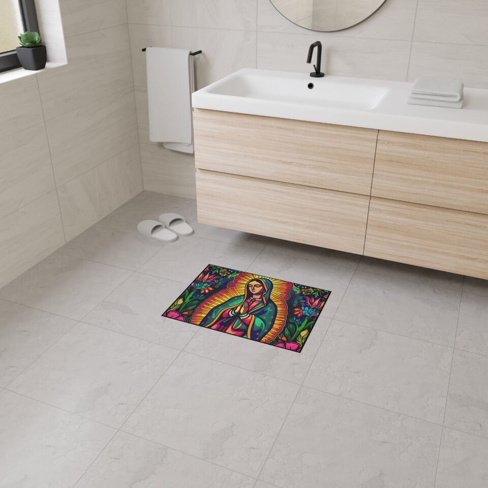 Our Lady of Guadalupe La Virgen de Guadalupe Heavy Duty Floor Mat Item image 3