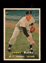 1957 TOPPS #185 JOHNNY KUCKS EX YANKEES *NY7663 - $7.84