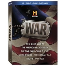 New HISTORY OF AMERICA IN WAR 17-Disc DVD BOX SET Revolution Civil WWI W... - $34.64
