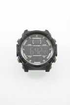 Timex Marathon TW5M22200 Reloj de Hombre Cromado Alarma Luz Fecha 24hr Negro - £21.20 GBP