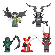 5pcs Ninjago The Omega The Skull Sorcerer Mr. E Morro Fangtom Minifigures - £12.68 GBP