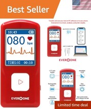 Wireless ECG/EKG Monitor Compatible with Smartphones - Portable Heart Tr... - $98.99