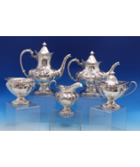 Les Cinq Fleurs by Reed and Barton Sterling Silver Tea Set 5pc #123 (#8042) - $6,734.03 CAD