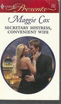 Cox, Maggie - Secretary Mistress, Convenient Wife - Harlequin Presents - # 2767 - £1.76 GBP