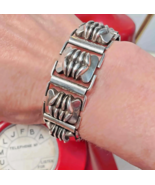 OOAK antique ART Deco Unisex Silver Bracelet Jazz Age 1930s Jewelry OFFeR! - $13,160.52 MXN