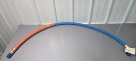 Eaton Hydraulic Hose Assembly w/ Silicon Sleeve FC195 62" 46-12J6365-063... - $69.95