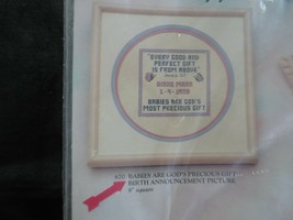 Sandi Phipps BABIES ARE GOD&#39;S MOST PRECIOUS GIFT BIRTH ANNOUNCEMENT KIT-... - $6.00