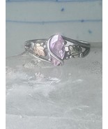 Black Hills Gold ring pink ice sterling silver pinky CCO size 5.2 12K ov... - $2,323.81 MXN